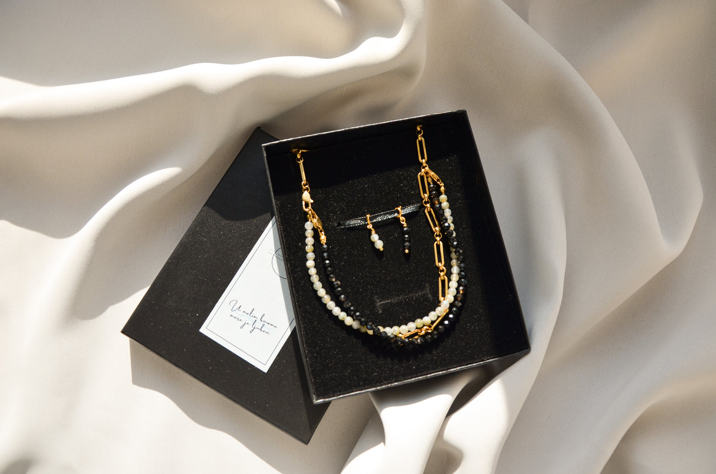 Mix & match jewellery and skincare GIFT SET for HIM & HER